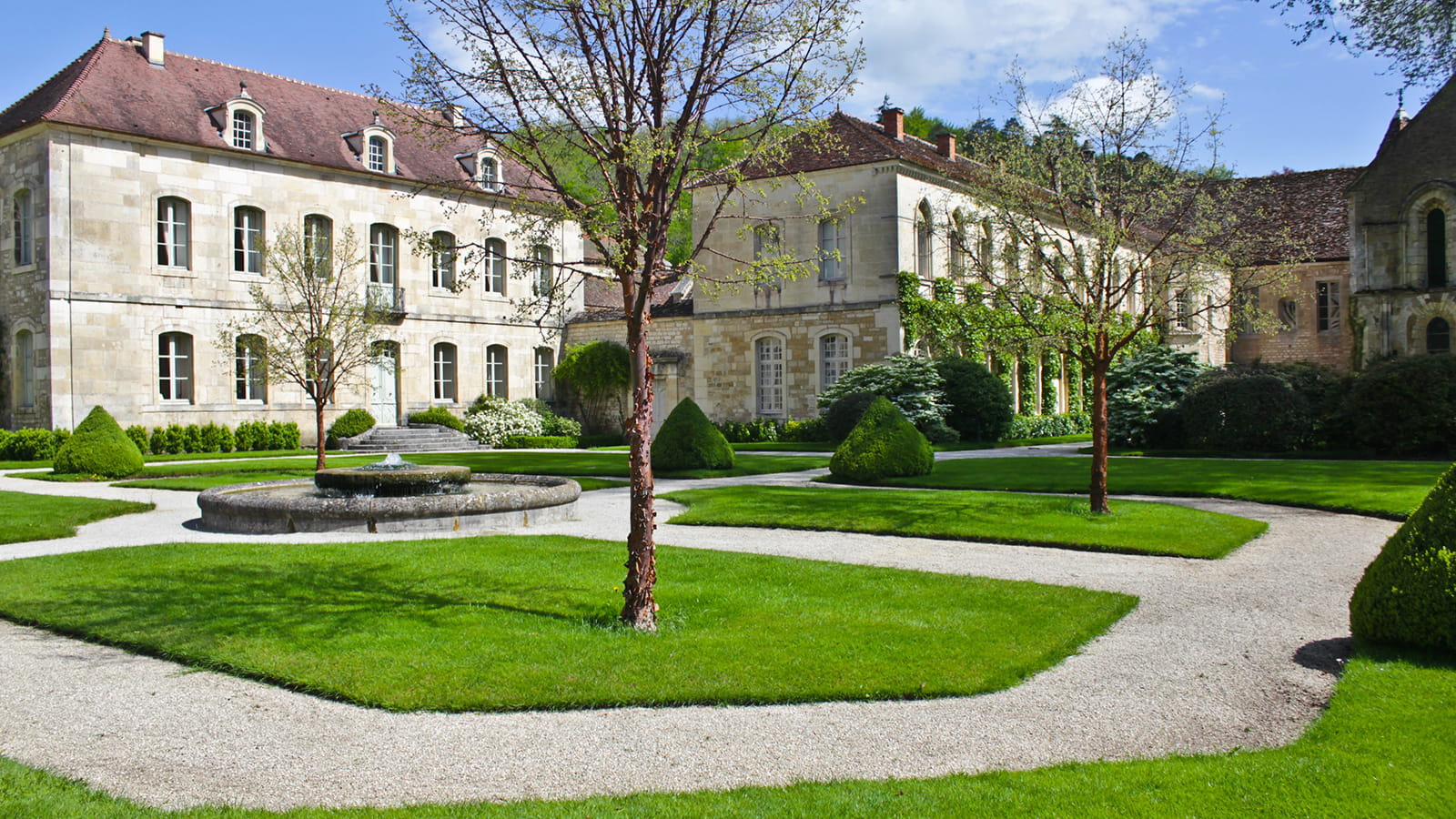 Extérieur Abbaye de Fontenay