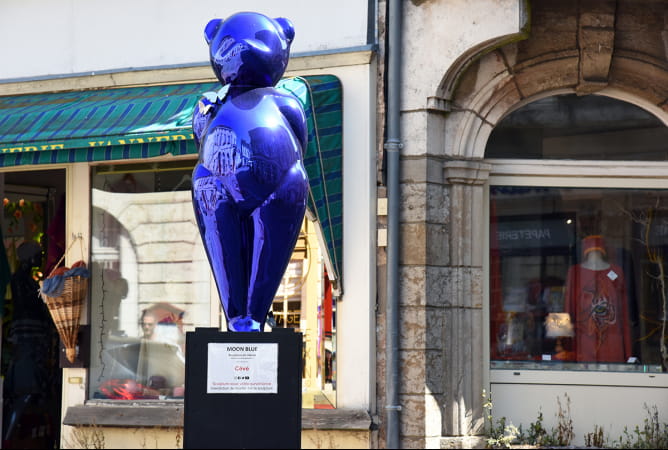 Artiste Sculpteur Cévé 100 ans Ours Pompon