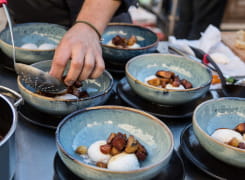 Œuf en meurette Chef Thomas Protot la Cabotte à Nuits-Saint-Georges