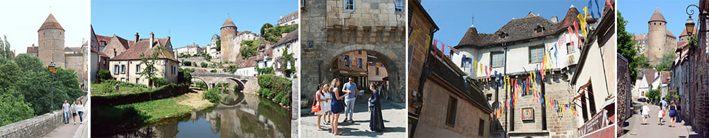 Balade dans les ruelles de Semur-en-Auxois