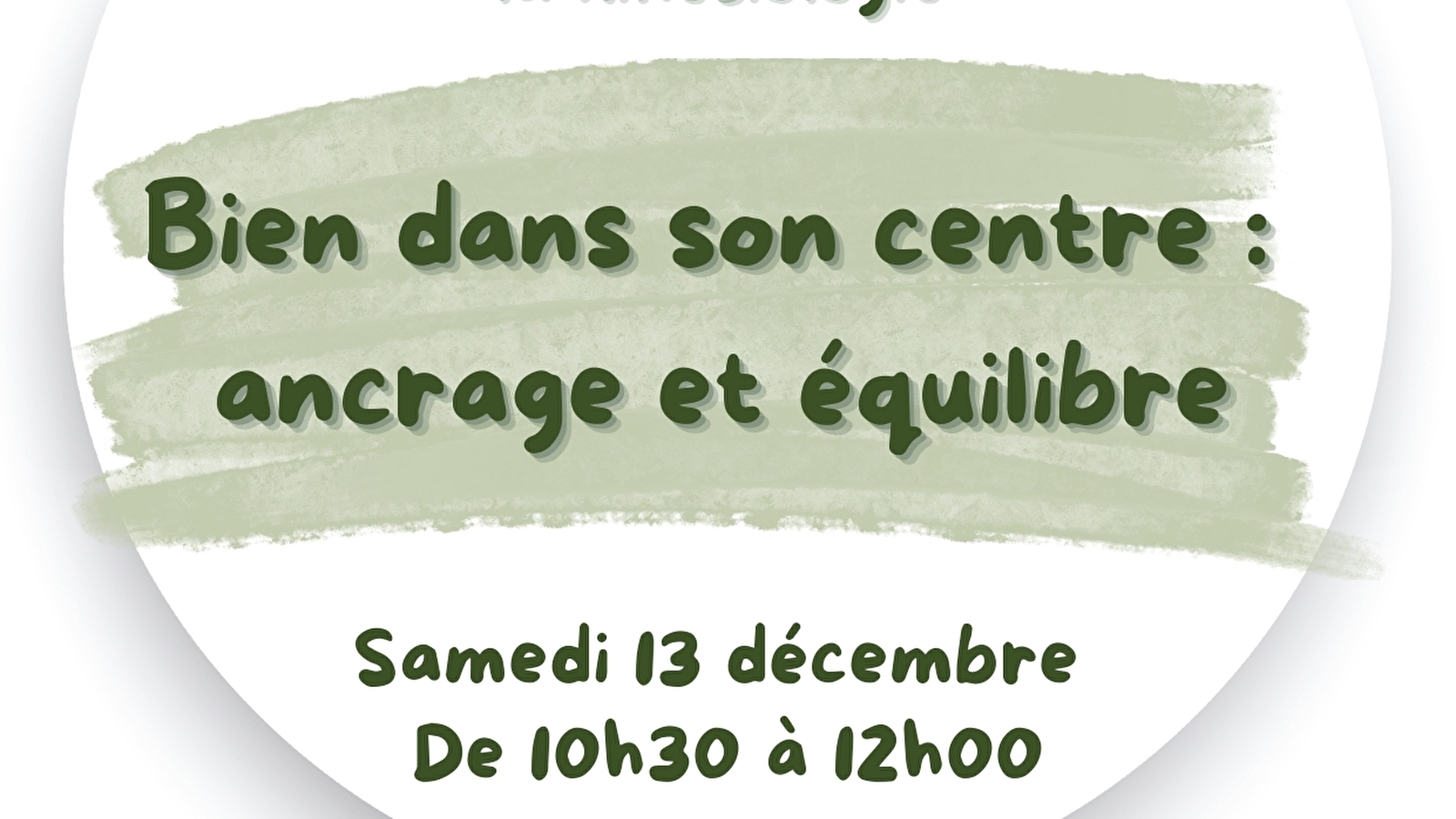 Atelier Kinésiologie ludique