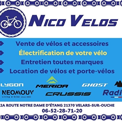 Location de vélos - Nico Vélos - Canal de Bourgogne