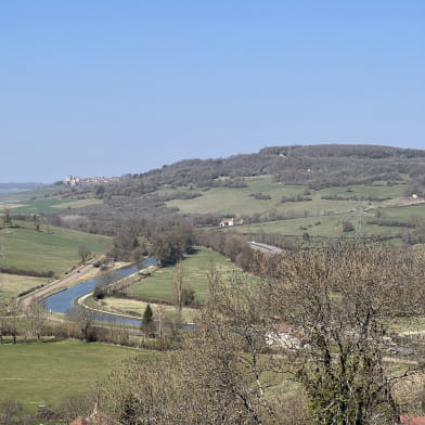 Point de vue sur les hauteurs de Crugey