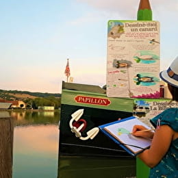 Sentier créatif 'Dessine-moi le canal de Bourgogne' - POUILLY-EN-AUXOIS