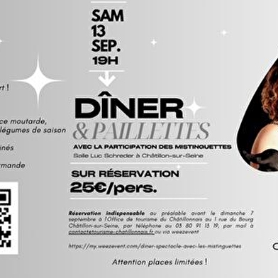 Dîner & Paillettes avec Les Mistinguettes