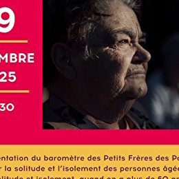 Présentation du Baromètre Petits Frères des Pauvres – « Solitude et isolement, quand on a plus de 60 ans en France en 2025 » - ARNAY-LE-DUC