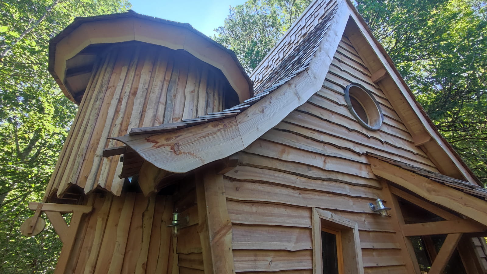 Cabane féerique - Domaine de la Combe Rossignol