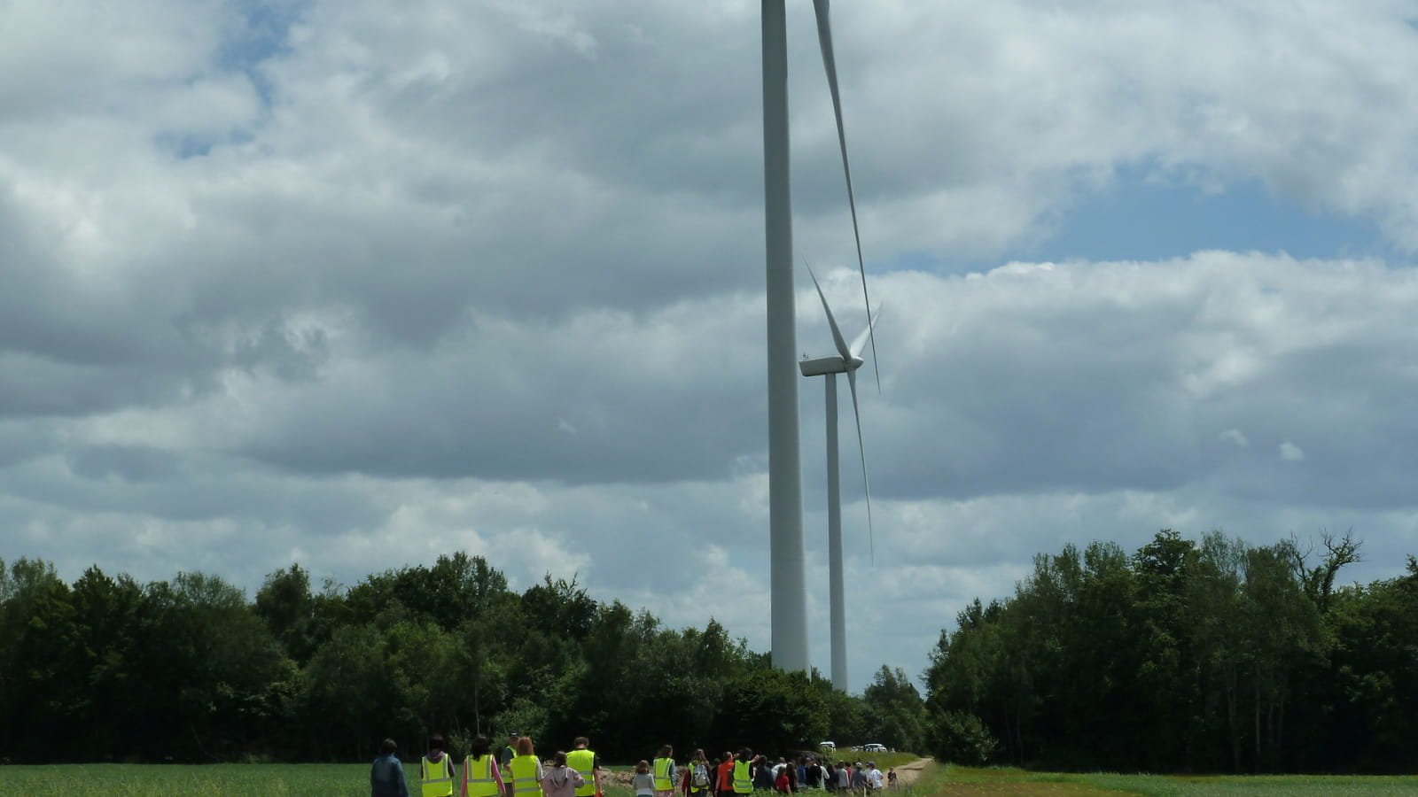 Visite guidée du parc éolien du Pays de Saint-Seine