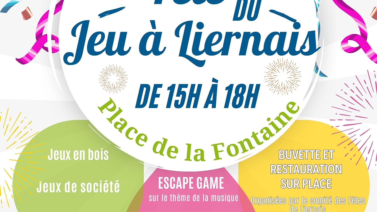 Fête du jeu à Liernais