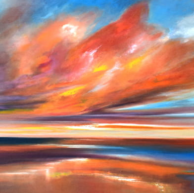 EXPOSITION « DU CIEL » - PEINTURES À L’HUILE DE MARIA MATOKHNIUK