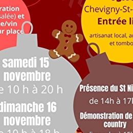 Marché de Noel artisanal - CHEVIGNY-SAINT-SAUVEUR
