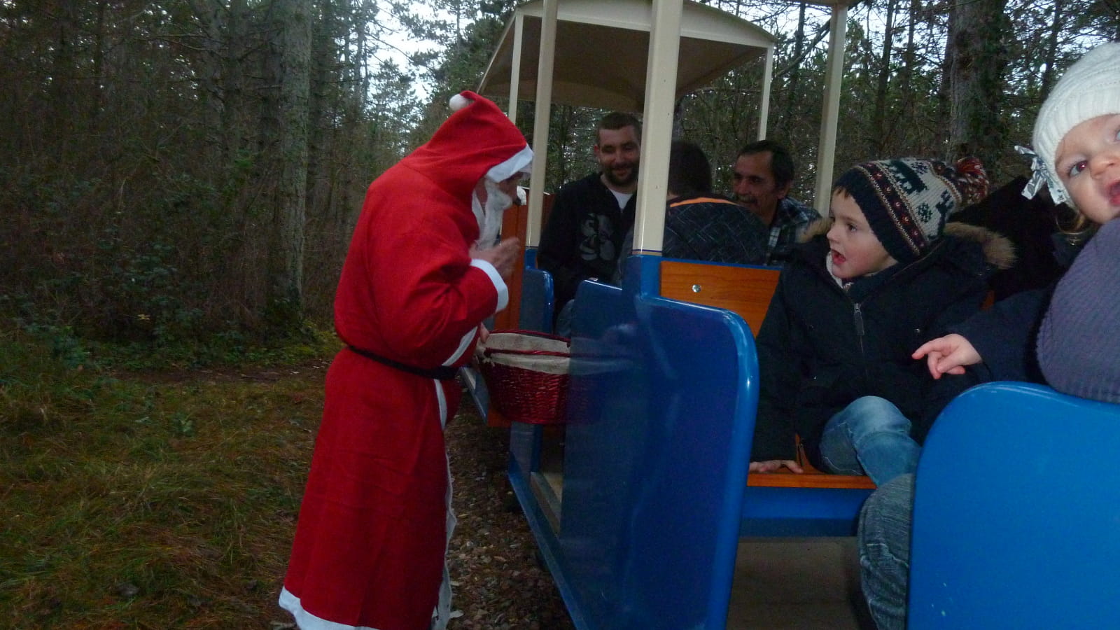 Train du père Noël