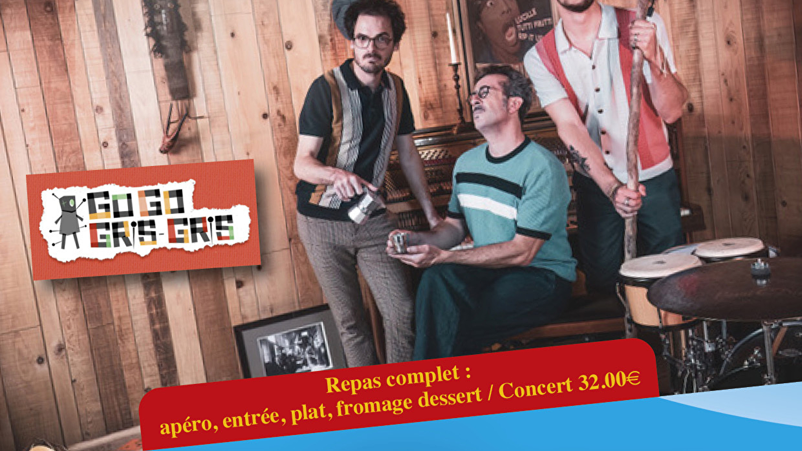 Soirée New Orléans avec Go Go Gris-Gris