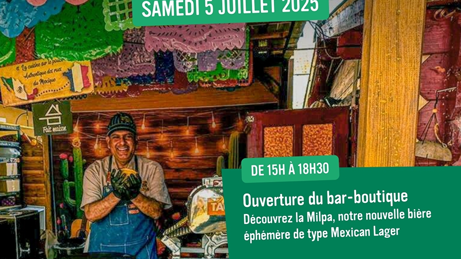 Soirée mexicaine bières et tacos