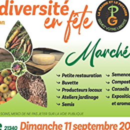 BIODIVERSITE EN FÊTE - Marché Bio - BAUBIGNY