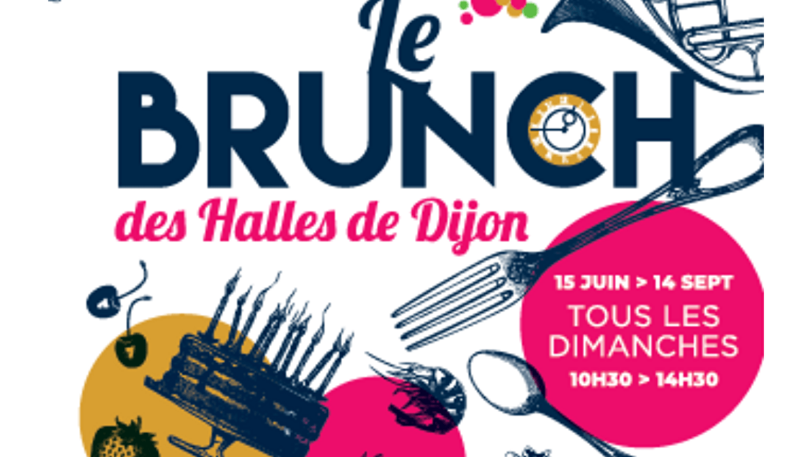 Marché artisanal au Brunch des Halles de Dijon
