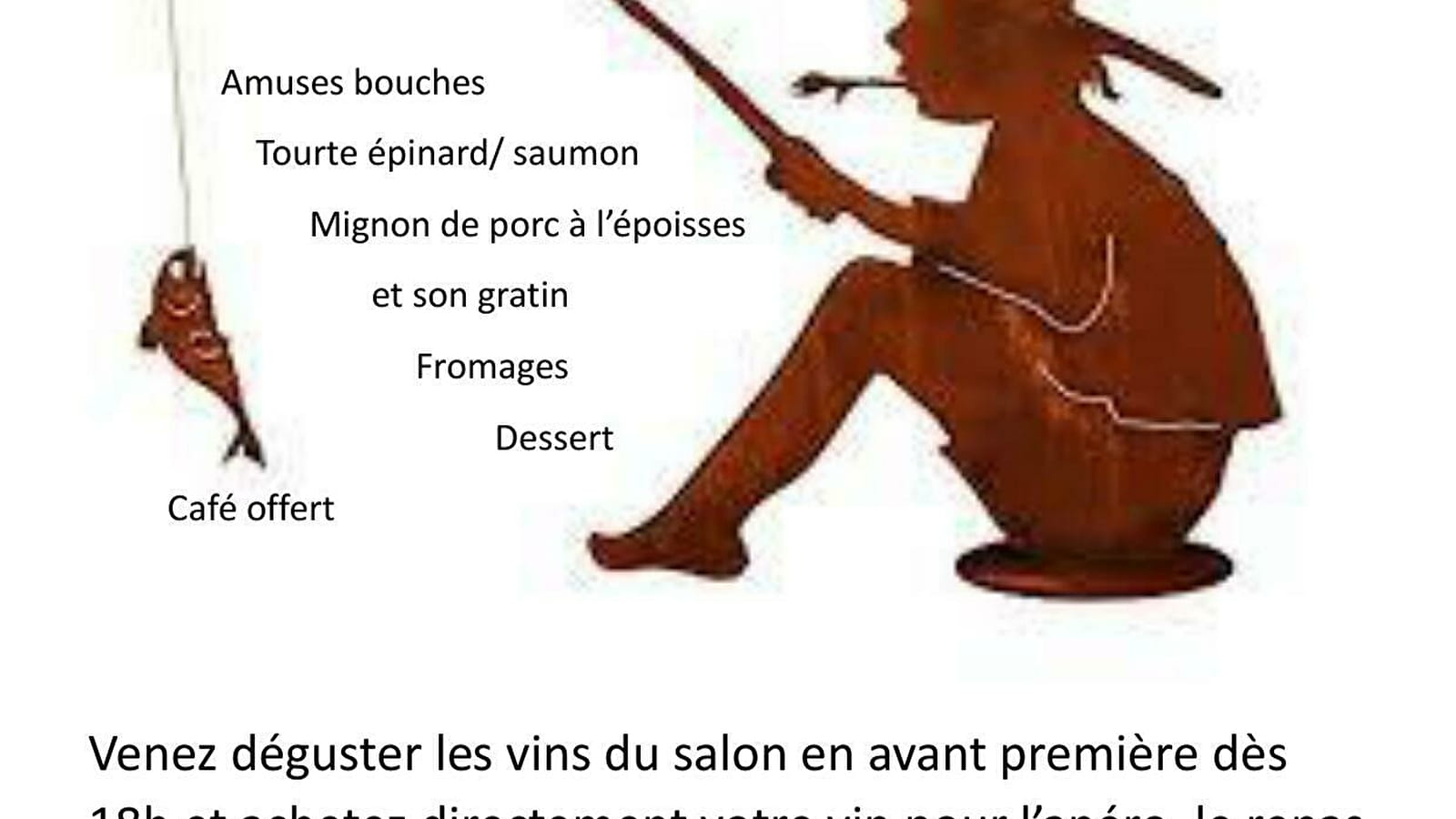 Dîner de la pêche et du vin