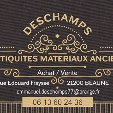 ANTIQUITES DESCHAMPS MATERIAUX ANCIENS