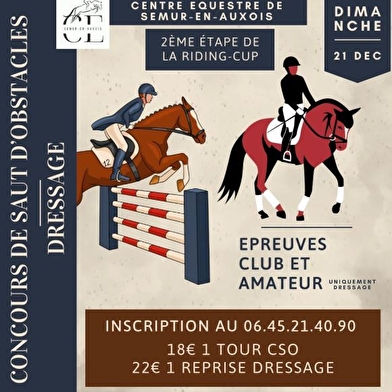 Concours de saut d'obstacles - Dressage