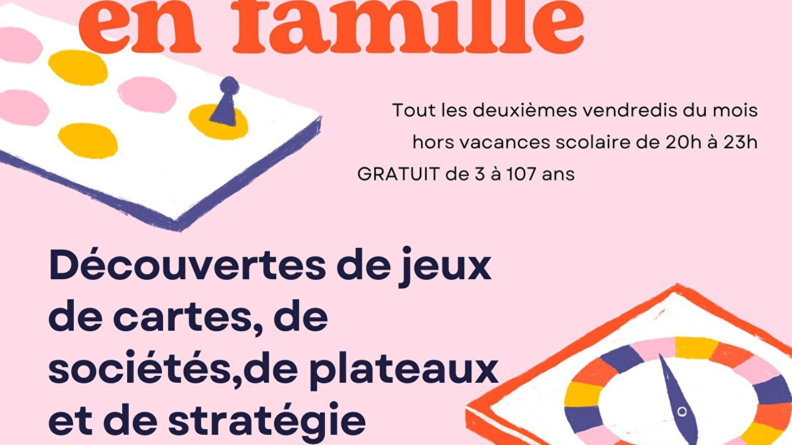 Soirée jeux de société