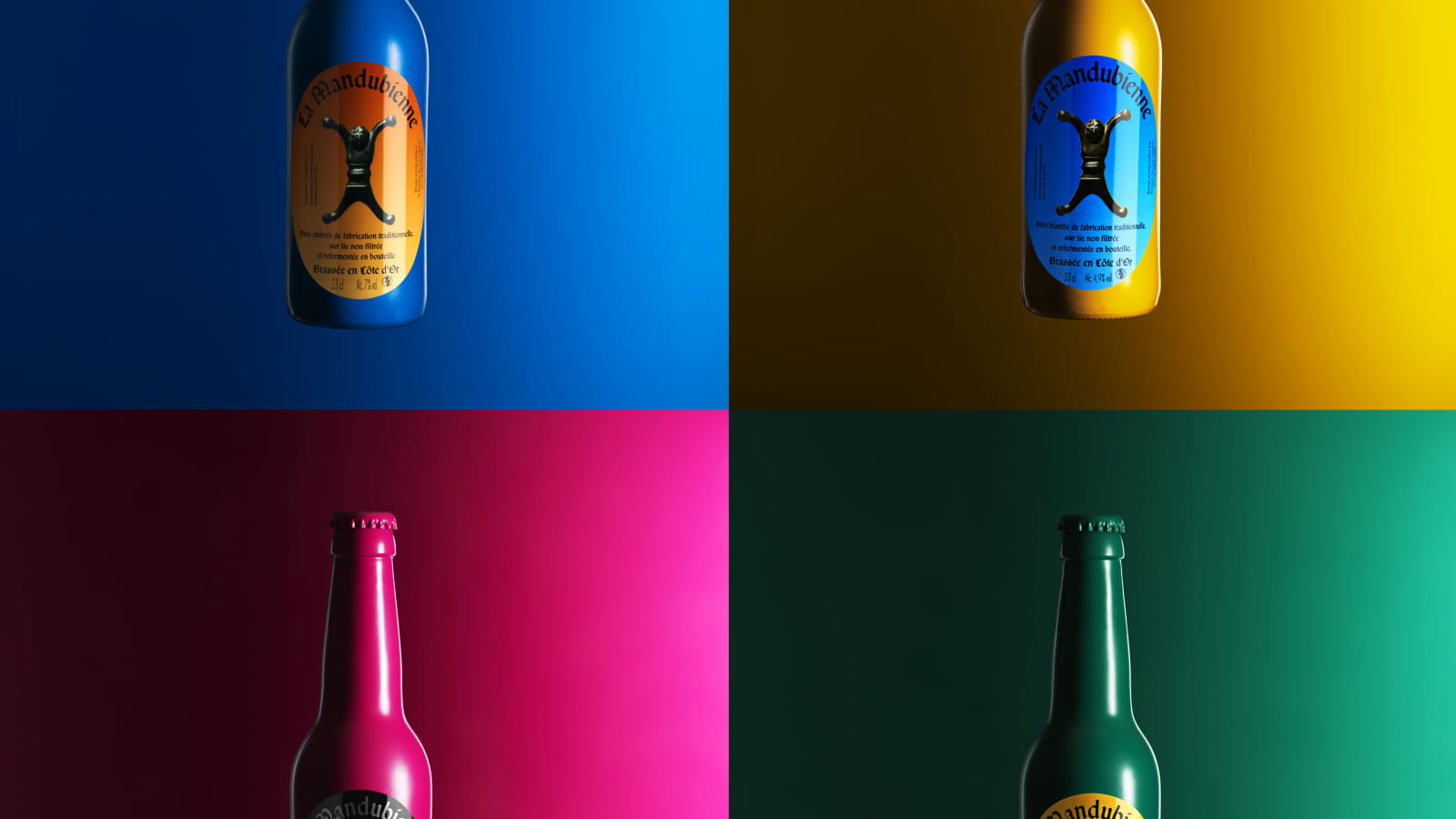 Brasserie des Trois Fontaines - Bière la Mandubienne - Virgile Berthiot