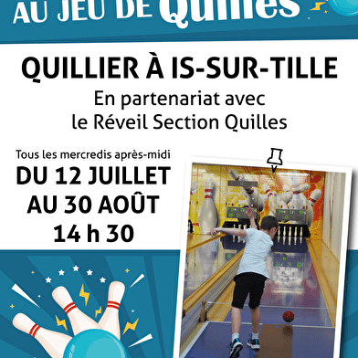 Initiations au jeu de quilles (bowling classic)