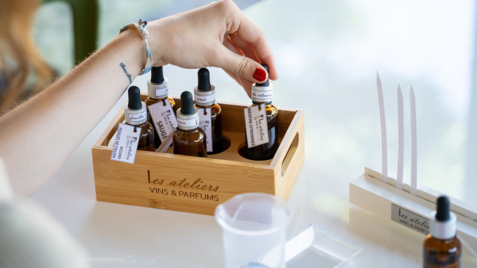 Comme un parfum de rose - Composition parfum sur le thème de la Rose 'Côte d’Or'