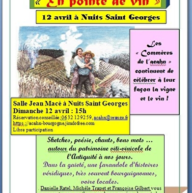 spectacle 'En Pointe de Vin'