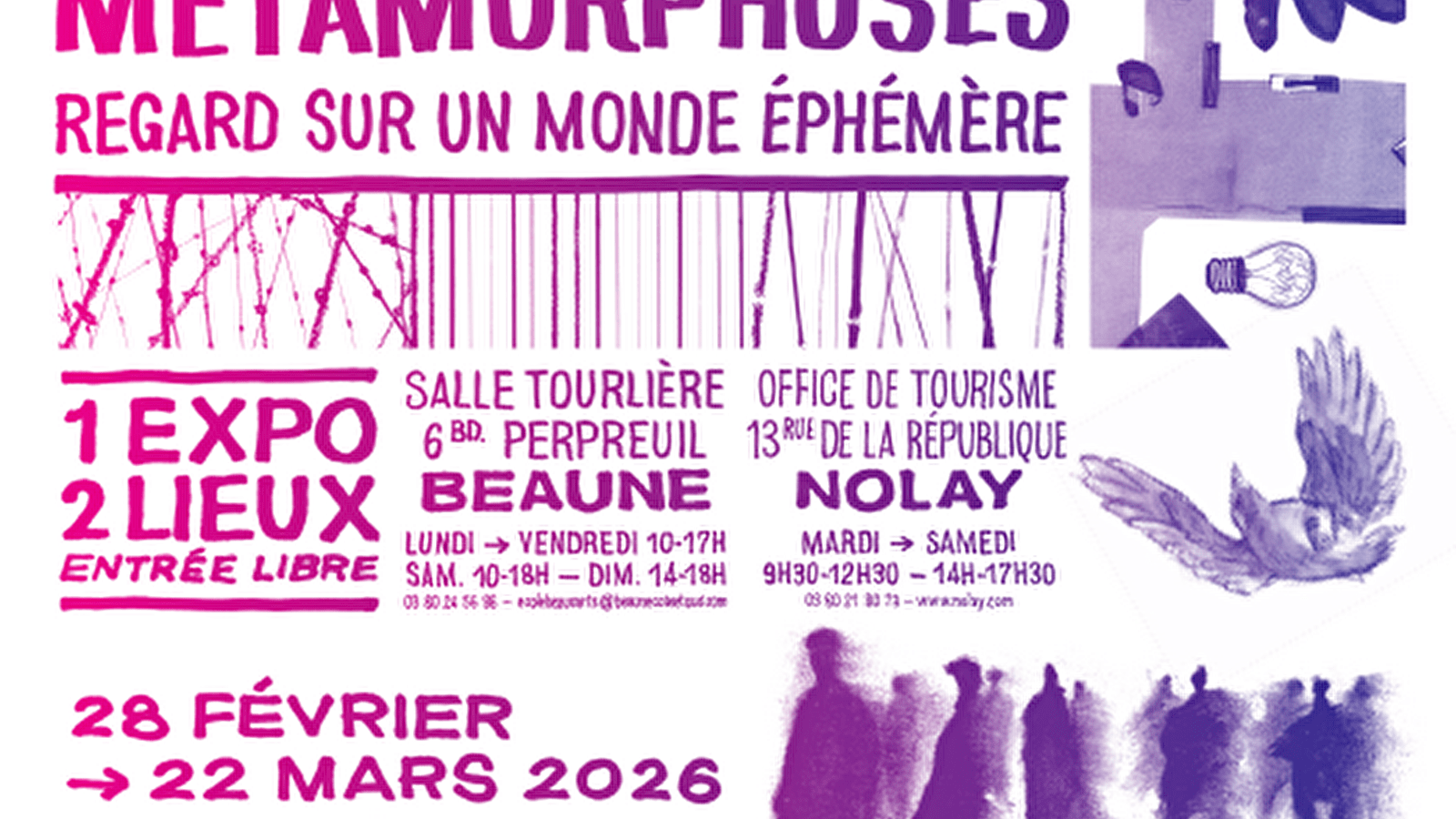 Exposition métamorphose