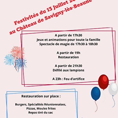 Festivités du 13 juillet