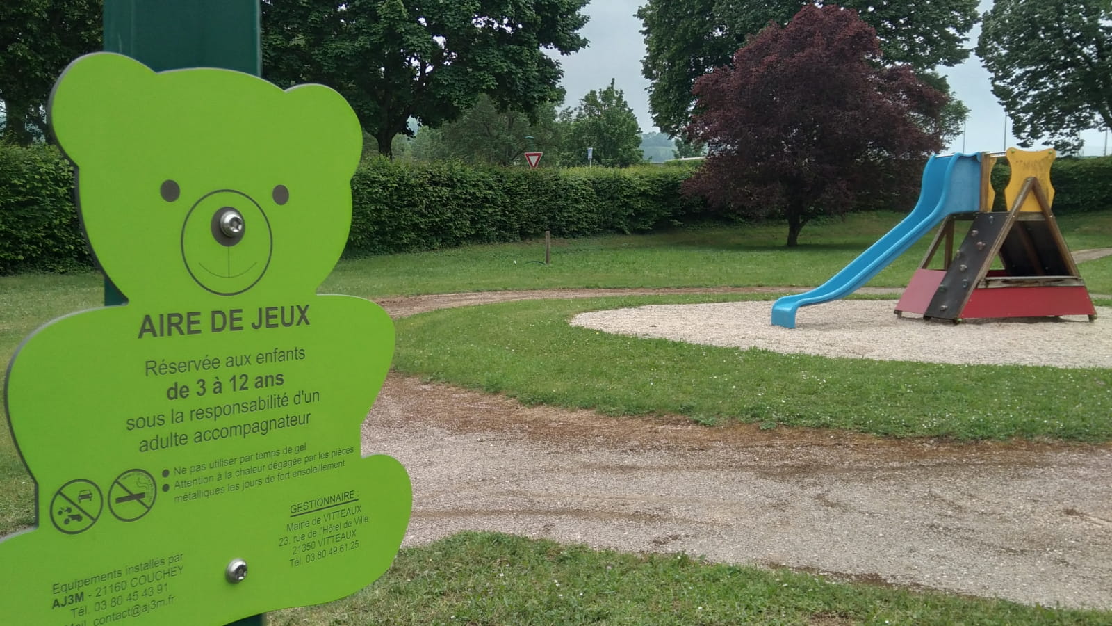 Aire de jeux, aire sportive et terrains de pétanque