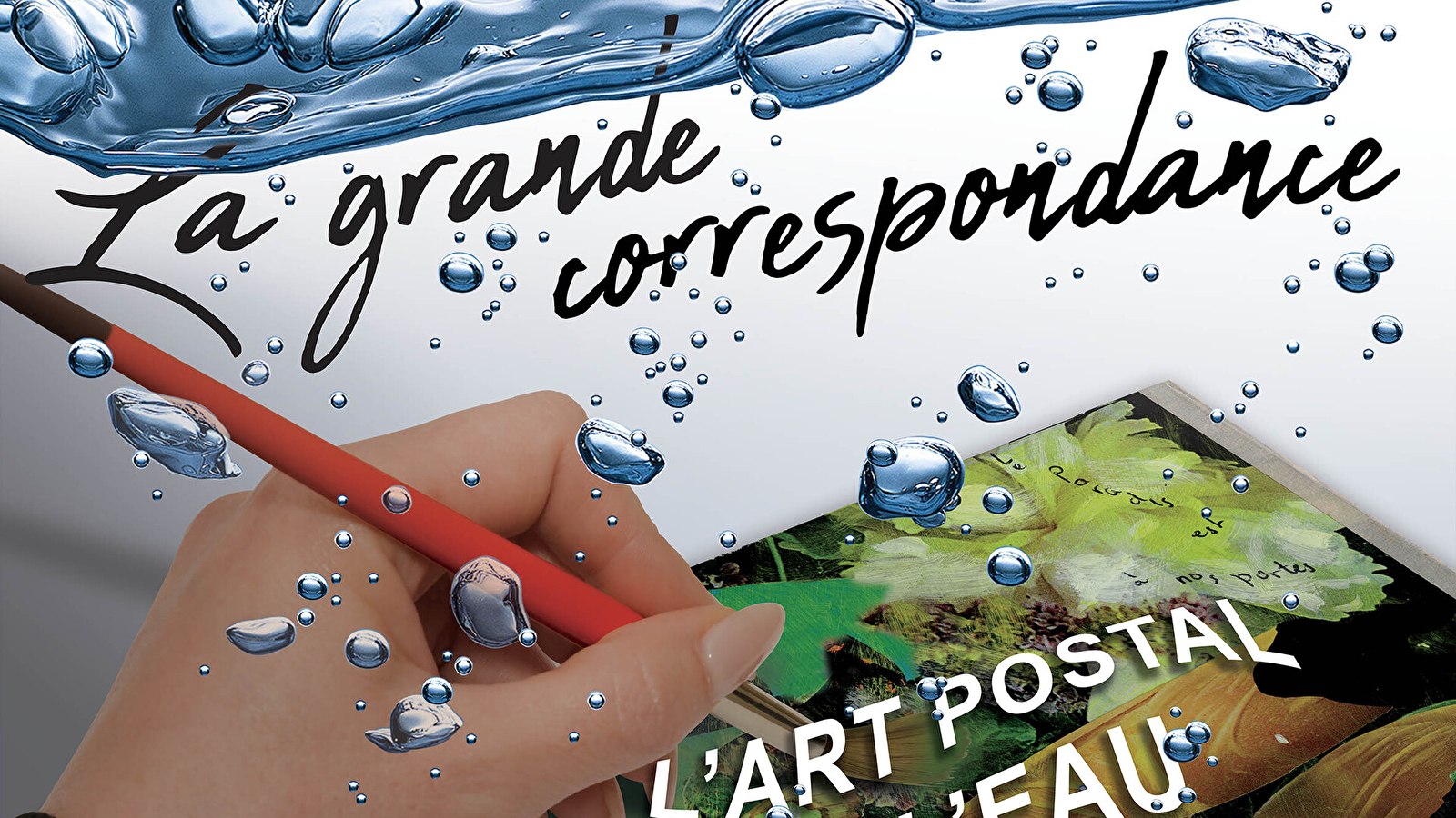 Art postal et l'eau