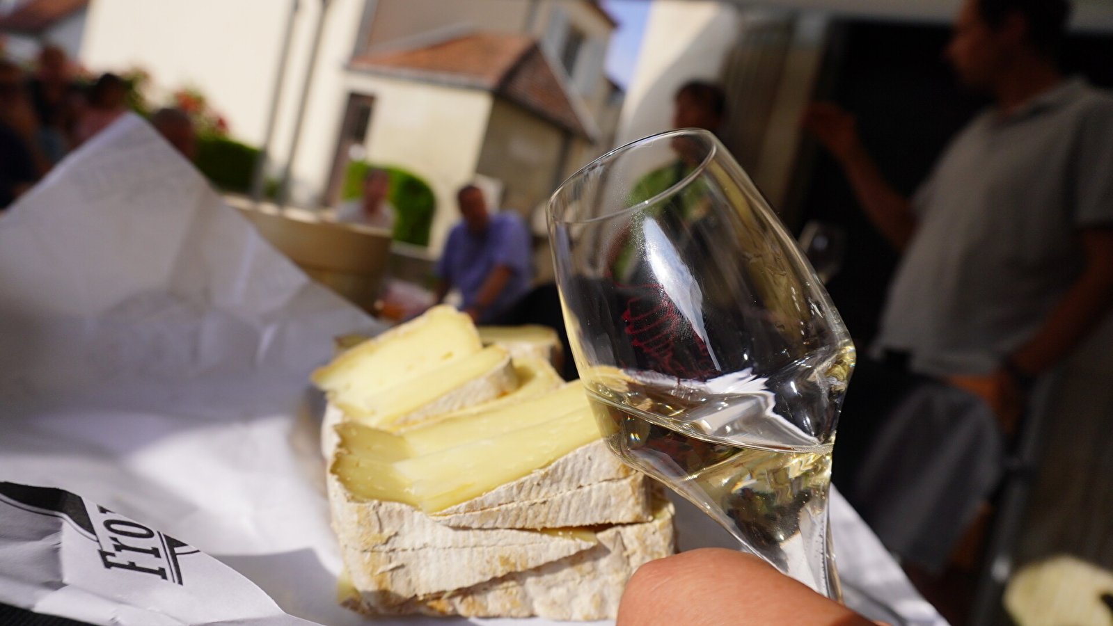 Dégustation de fromages et vins locaux