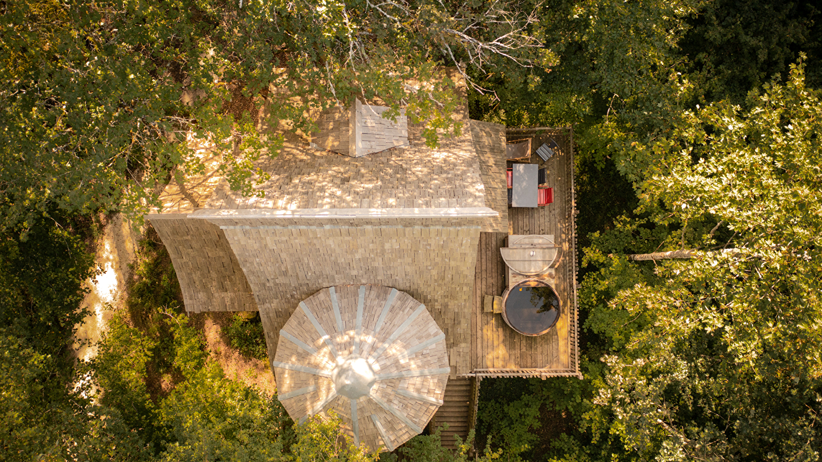 CABANE FEERIQUE SPA - Domaine de la Combe Rossignol