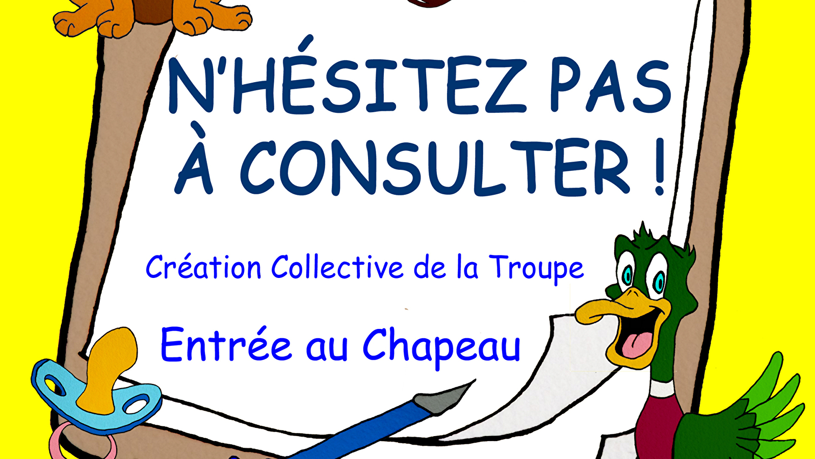 Spectacle théâtral Les Didas Skaly présentent 'N'hésitez pas à consulter'