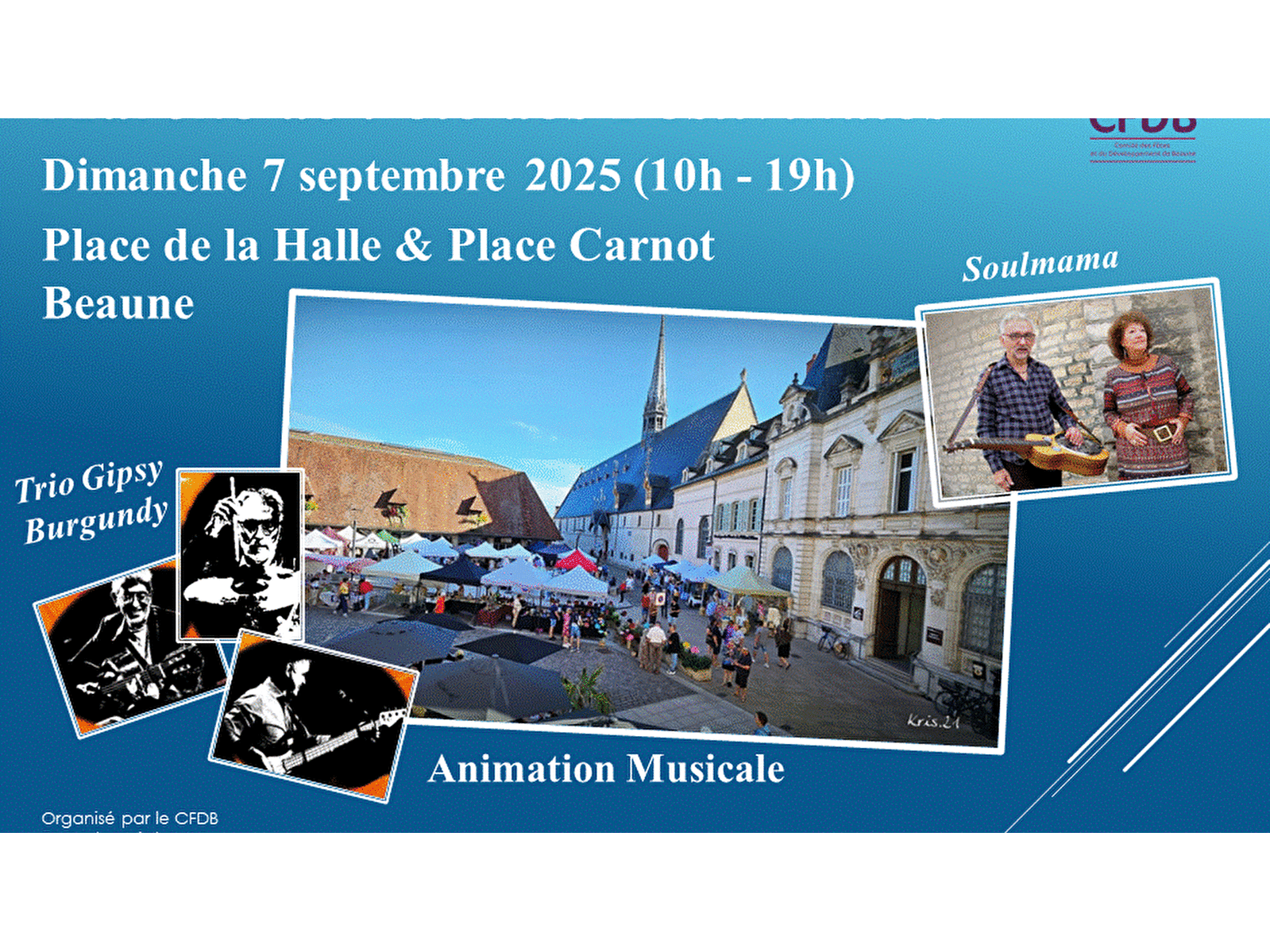 Marché des Festivinales de l'été