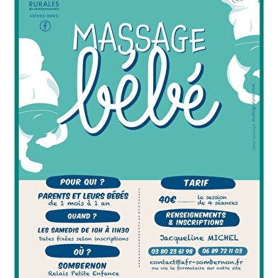 Atelier bien-être 'massage bébé'