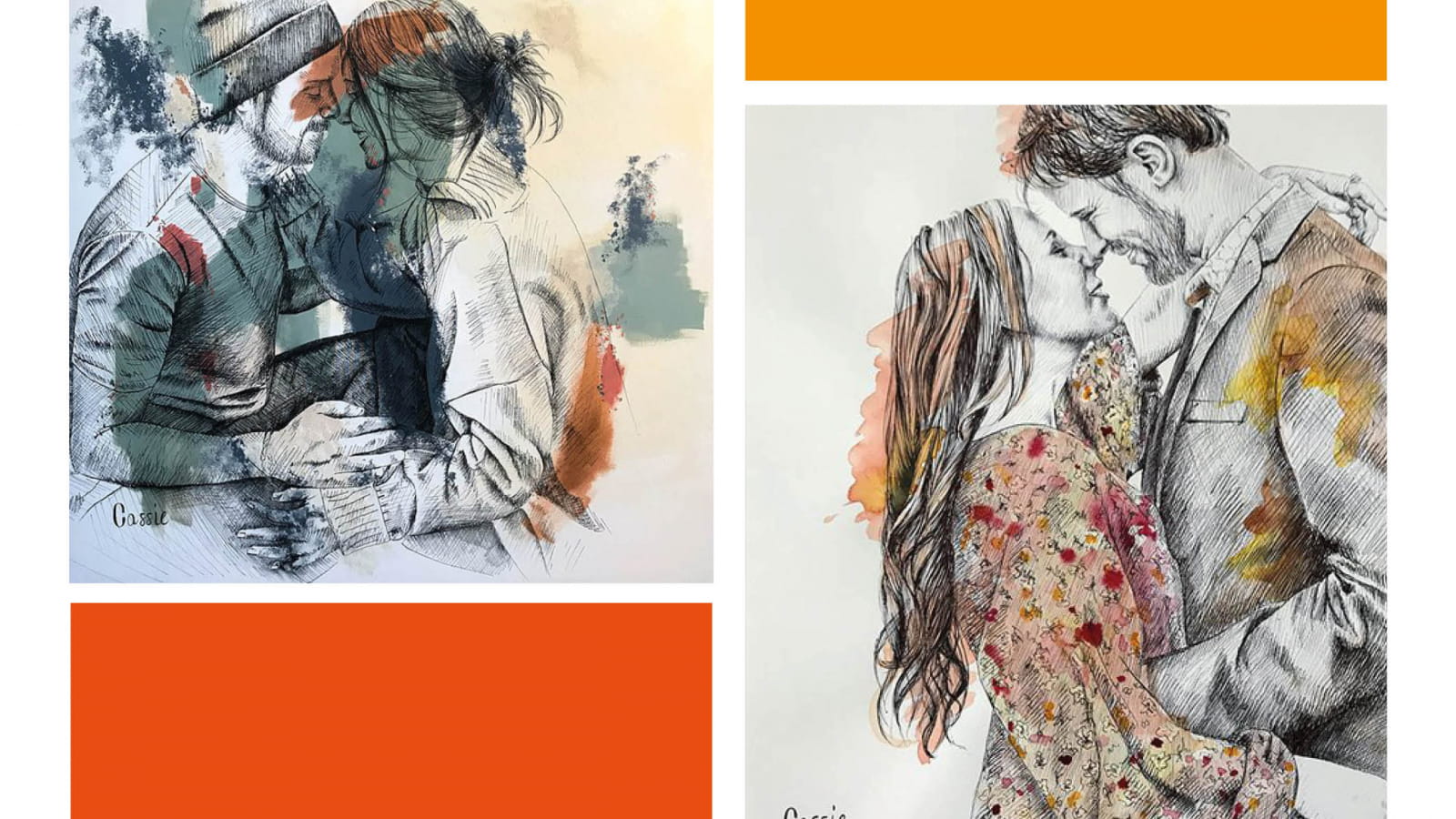 Exposition : Cassie POINSENOT et ses portraits au stylo à bille