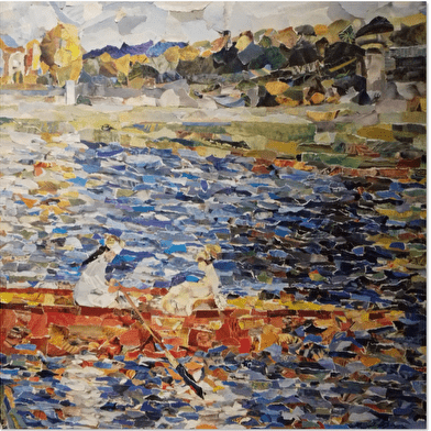 Exposition de collages : Joëlle Pulcini