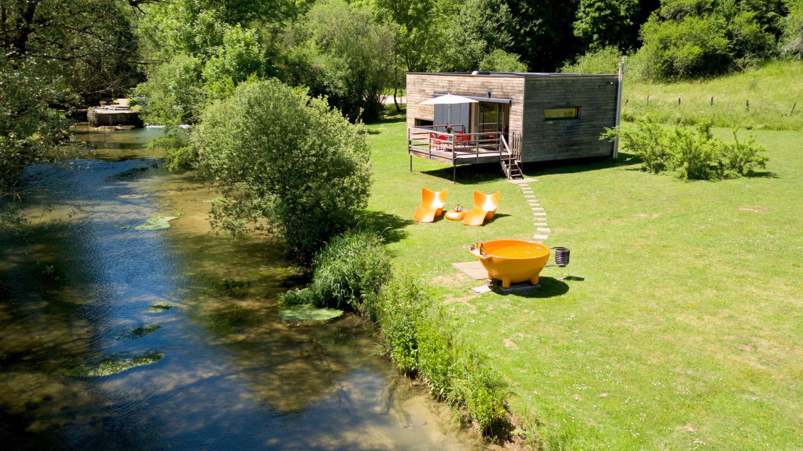 Cube Bain Nordique Pont Roche