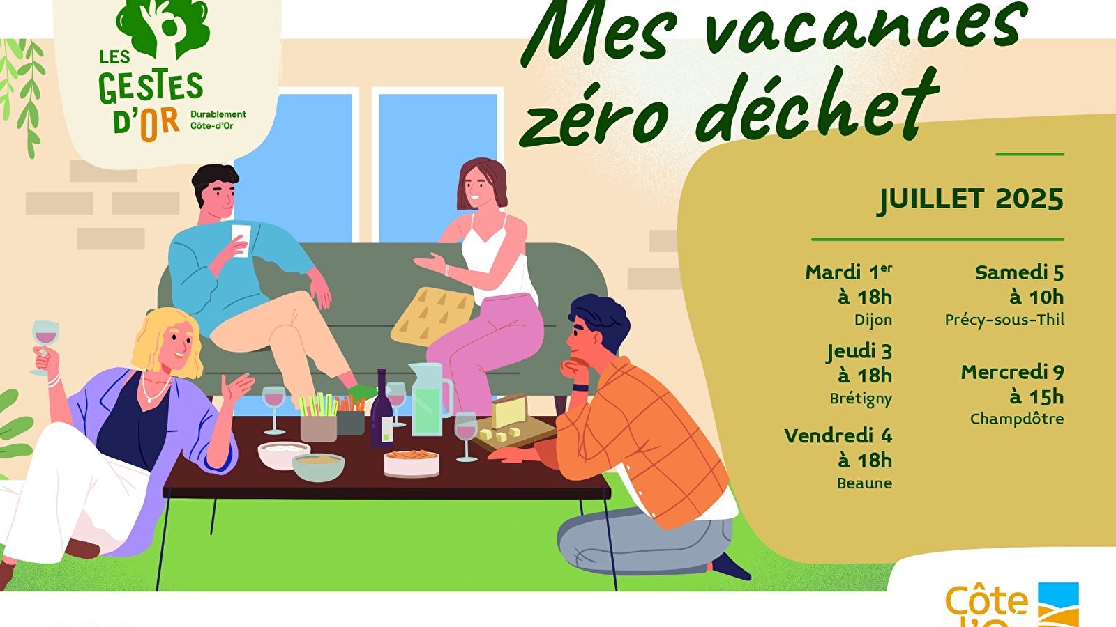 Mes vacances zéro déchet à Beaune