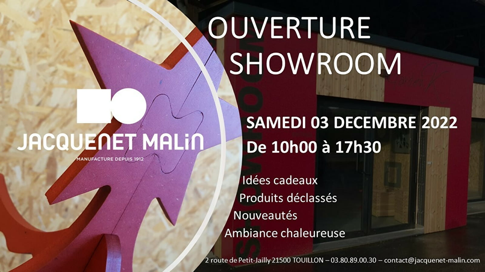 Ouverture du Showroom