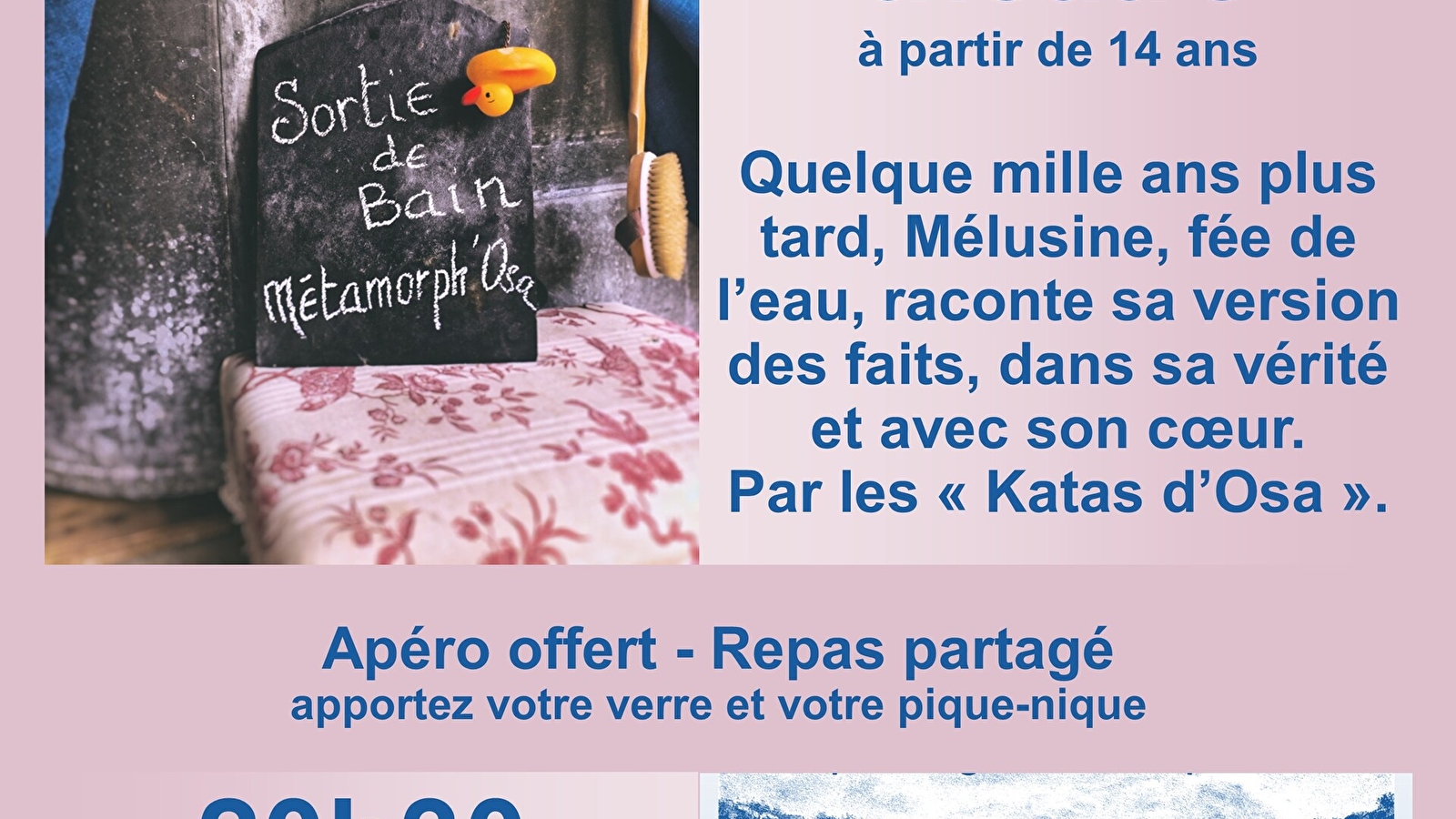 Rencontre des fées à la Coquille, théâtre et ciné-cyclo