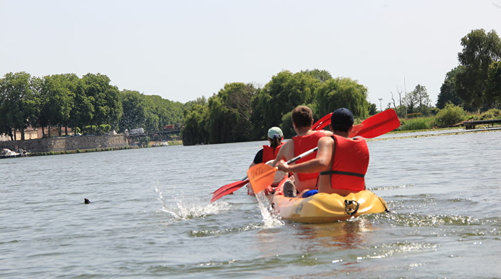Location de kayaks à Auxonne Du 1 juin au 31 août 2024
