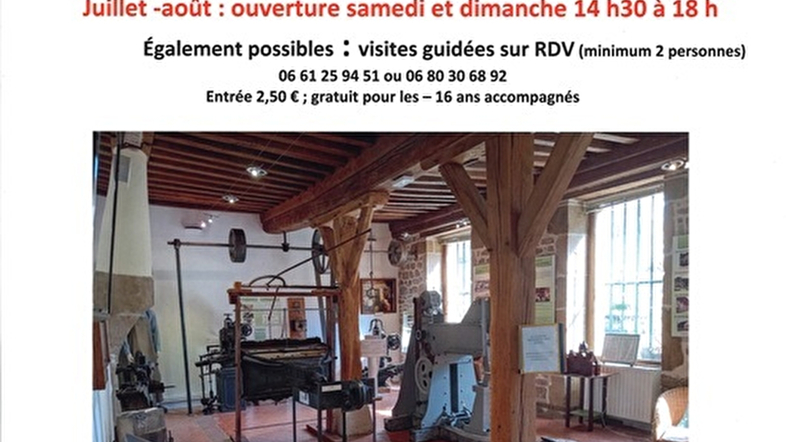 Exposition - Musée de la Lime
