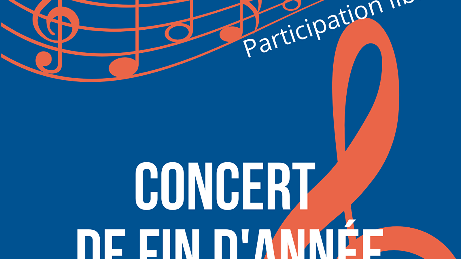 Concert de fin d'année par la chorale de l'Ami Doré
