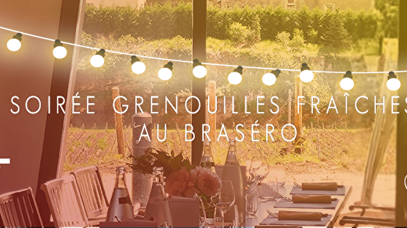 Soirée Grenouilles Fraîches au Braséro