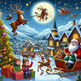 'Le tour d'Europe de Noël' - conte - CHAGNY