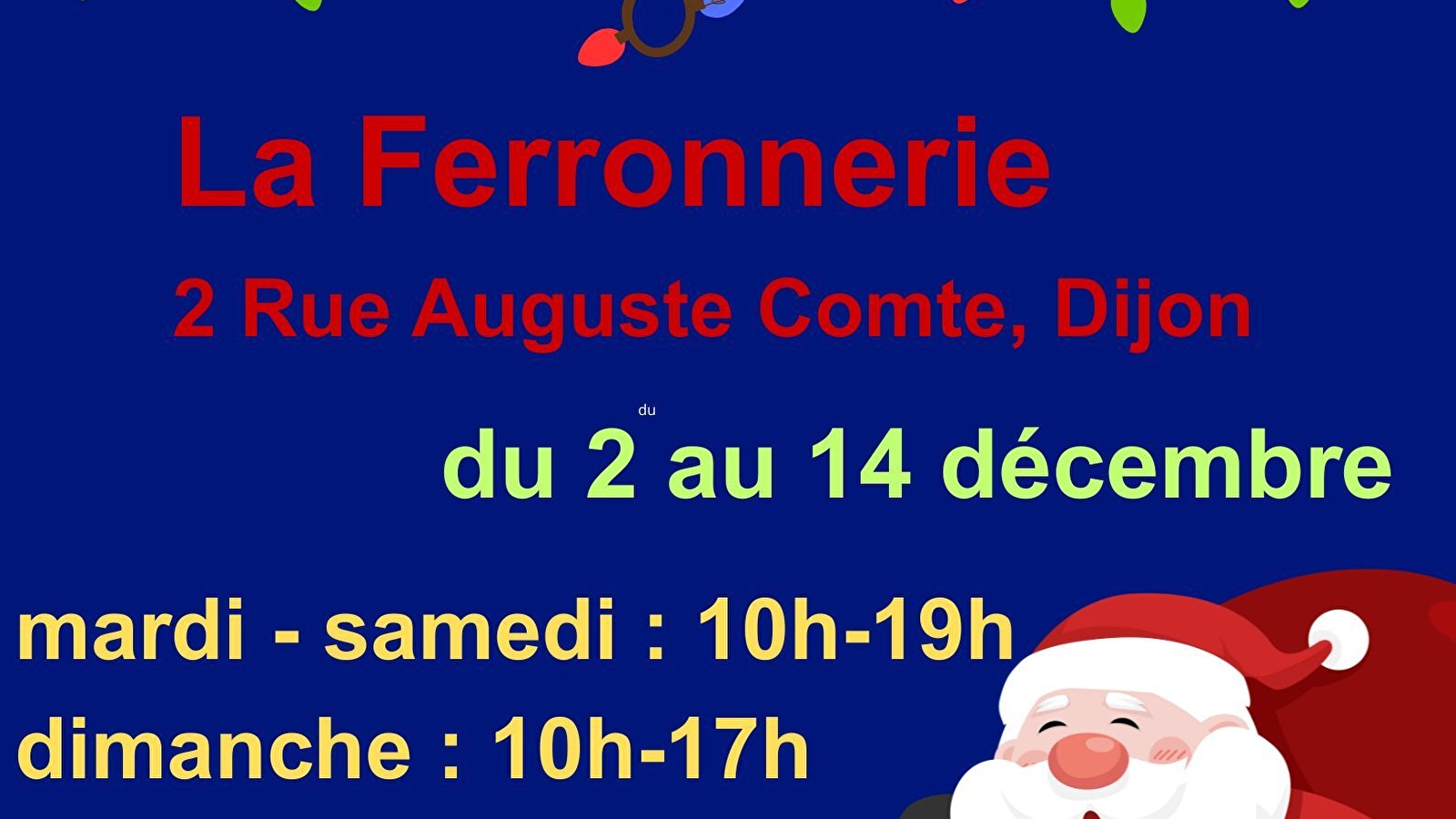 Marché de Noël des Art’iZans Locaux