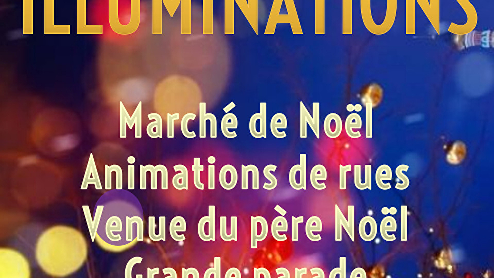 Fête des illuminations et marché de Noël